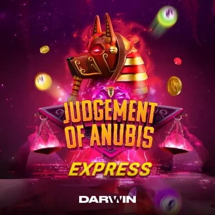 Judgement of Anubis Express logo by Darwin Gaming Carousel Casino