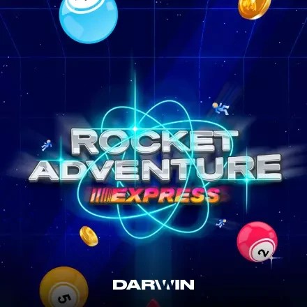 Rocket Adventure Express slot visual from Darwin Gaming available on carouselcasino-be.com