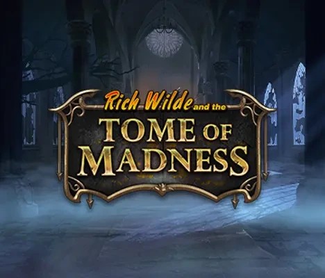 Tome of Madness logo by Play'n GO at Carousel Casino