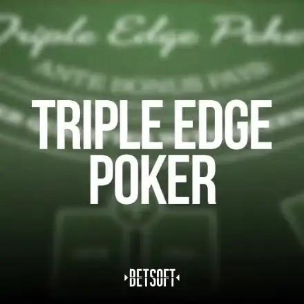 Try Triple Edge Poker slot by Betsoft Gaming on carouselcasino-be.com – logo image